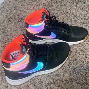 Nike Women’s Holographic Sneaker Boots - Size 7